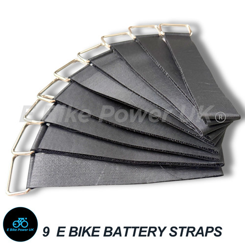 Triangle bike battery - triangle, straps