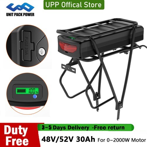 Upp bike battery 52v 48v - battery,
